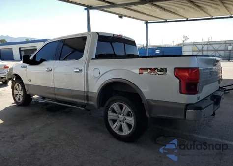 2018 Ford F150 Supercrew из США, поврежденный, VIN 1FTEW1EG3JFB27324